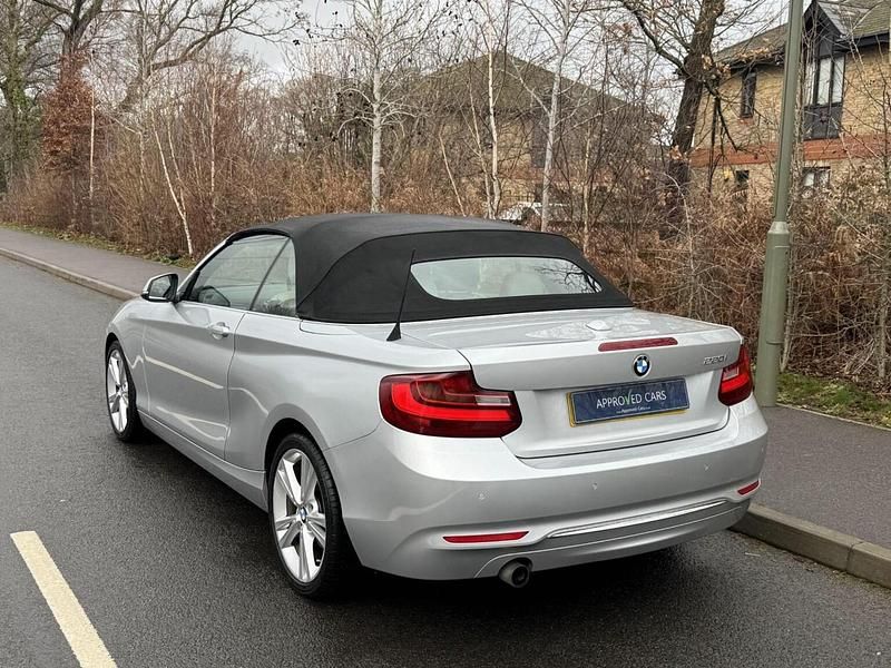 Used BMW 220 Luxury Line 2016 Silver Cabriolet