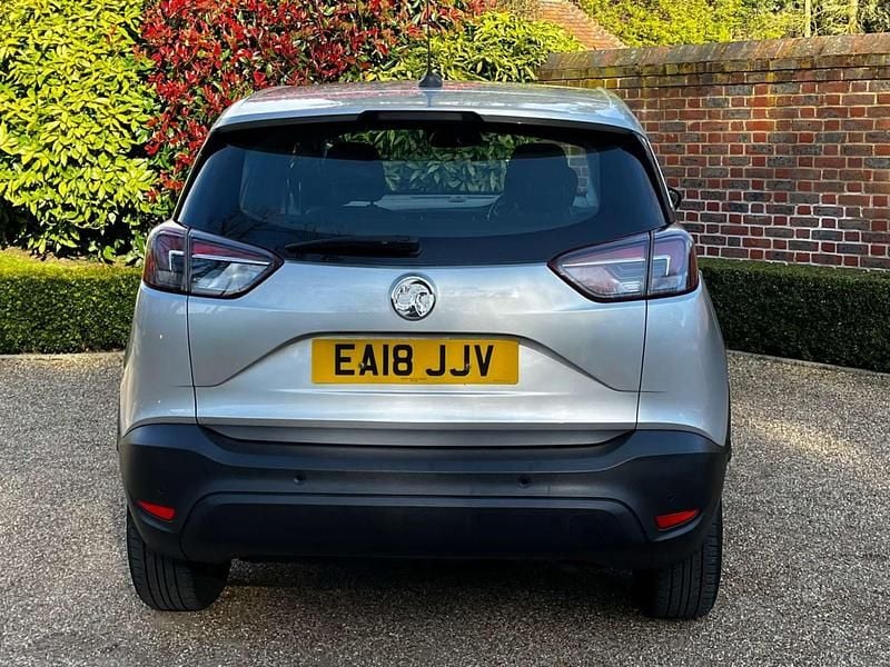 Used Vauxhall Crossland X S 99 HP (72 kW) 2018 Silver SUV