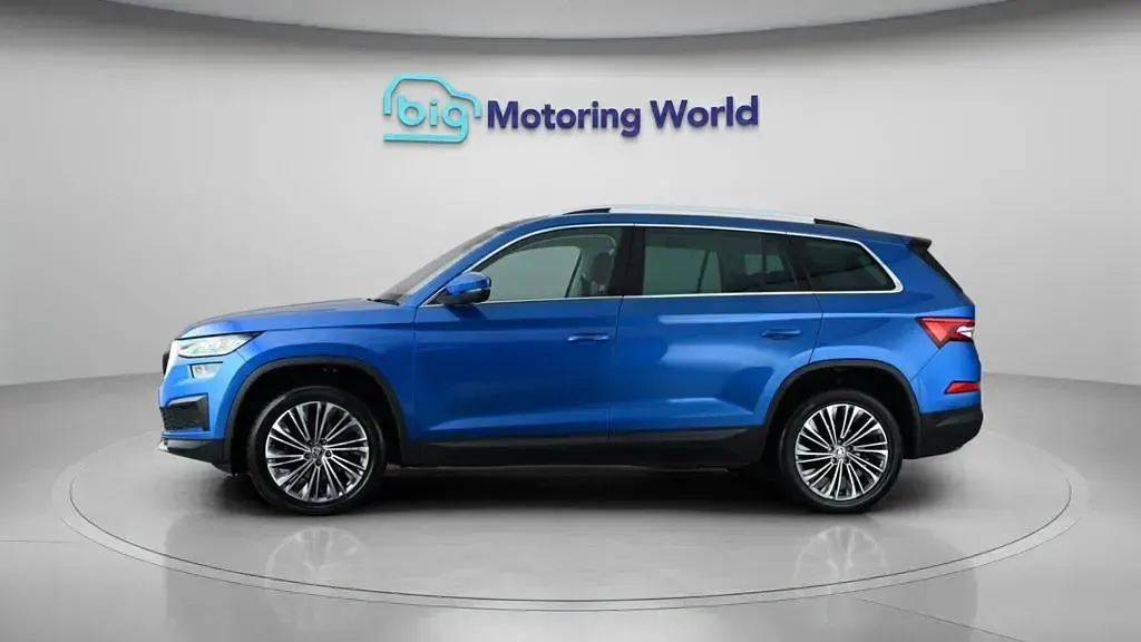 Used Skoda Kodiaq SE L Executive 150 HP (110 kW) 2023 Blue SUV