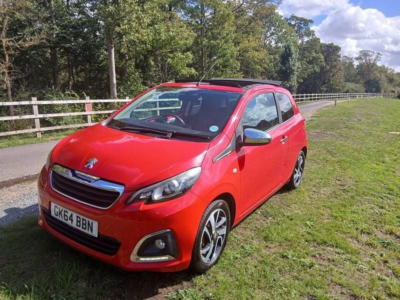 Red Used 2014 Peugeot 108 Allure Hatchback | £2,350 (Fair price) - Image 1/4