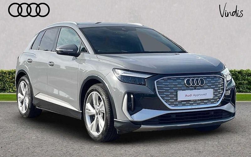Used 2023 Audi Q4 e-tron S-Line SUV | £30,645 (Super price) - Image 1/4