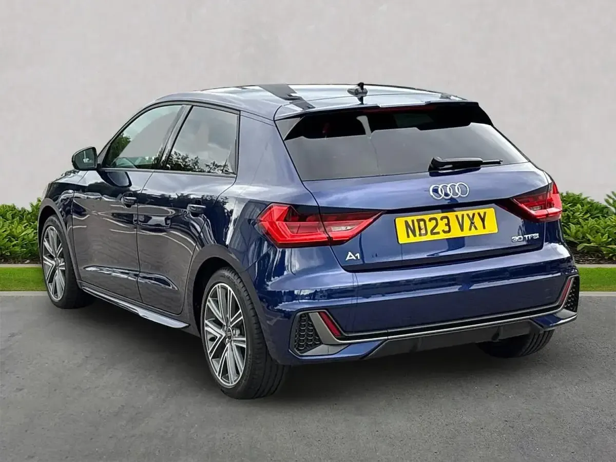 Used Audi A1 Sportback S-Line 110 HP (80 kW) 2023 Blue Hatchback