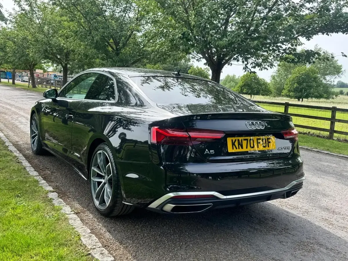 Used Audi A5 S-Line 2020 Black Coupe