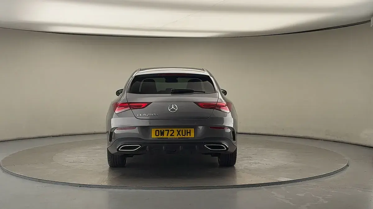 Used Mercedes CLA250e Shooting Brake AMG line 2023 Mountain grey Estate