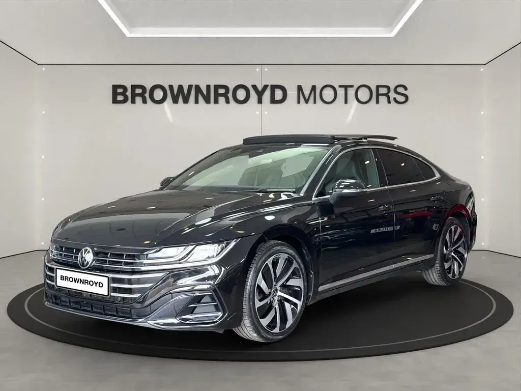 Used VW Arteon R-line 190 HP (139 kW) 2022 Black Hatchback