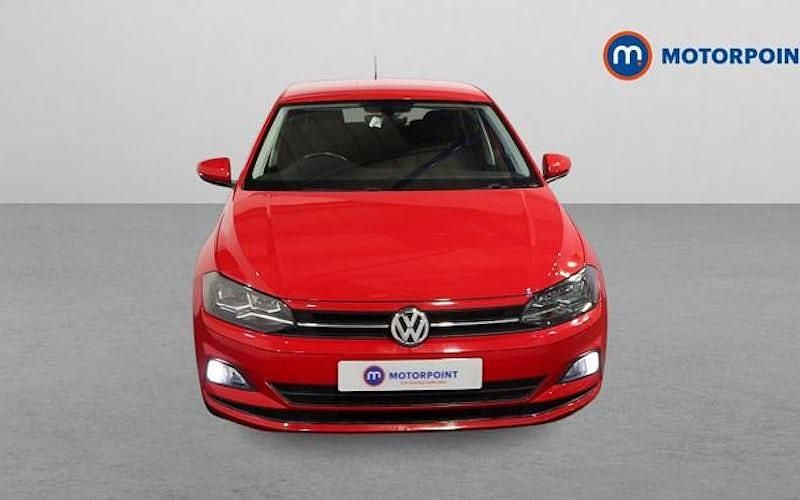 Used VW Polo Match 80 HP (58 kW) 2021 Red Hatchback