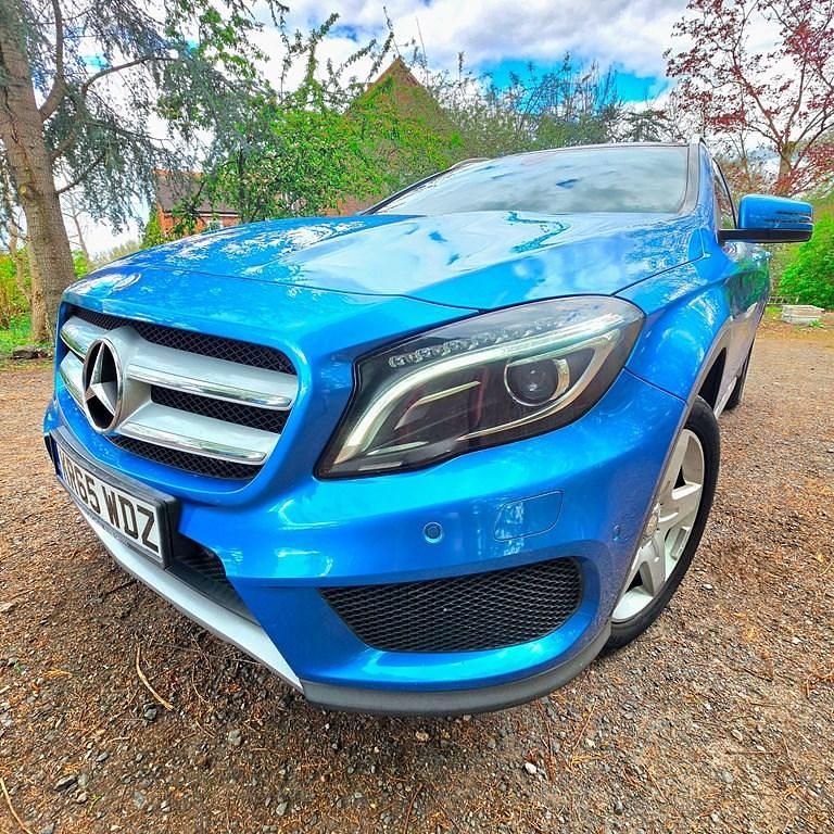 Used Mercedes GLA220 AMG line 2015 Blue SUV