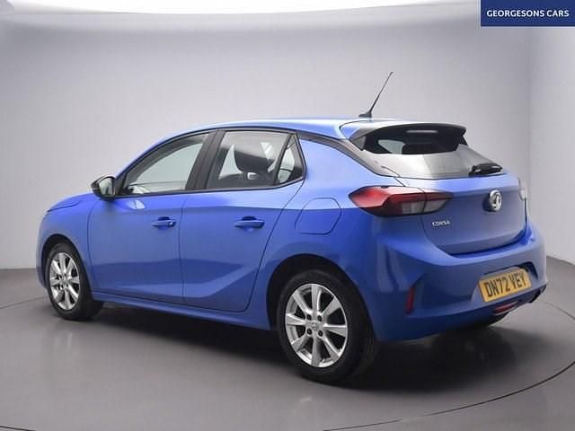 Used Vauxhall Corsa Design Edition 75 HP (55 kW) 2022 Blue Hatchback