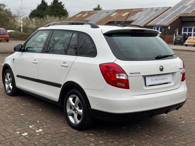 Used Skoda Fabia Monte Carlo 2013 White Estate