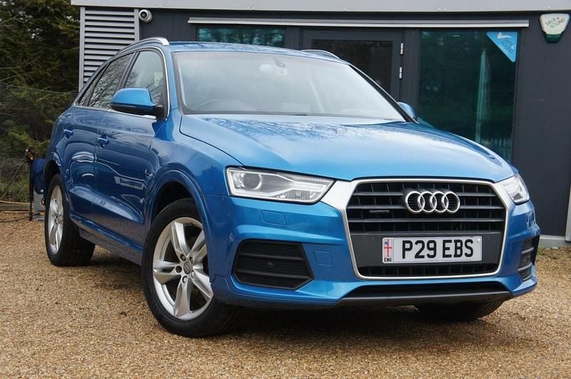 Used Audi Q3 Design 150 HP (110 kW) 2015 Blue SUV