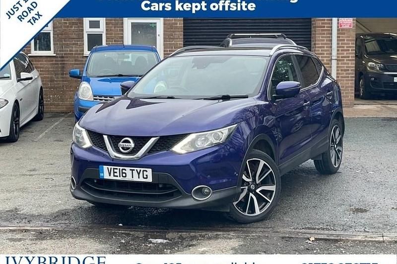 Used Nissan Qashqai Tekna 130 HP (95 kW) 2016 Blue SUV