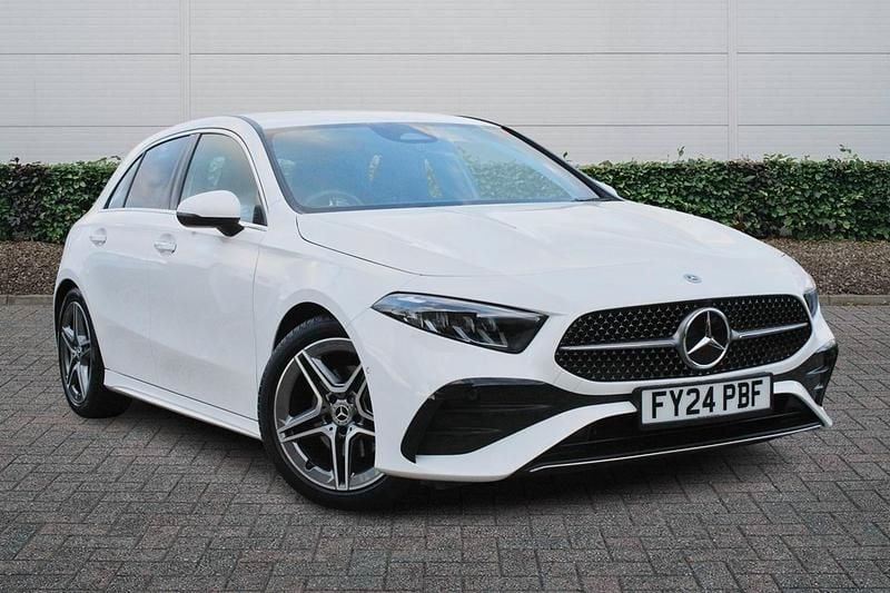 White Used 2024 Mercedes A180 Executive Hatchback | £22,900 (Fair price) - Image 1/4
