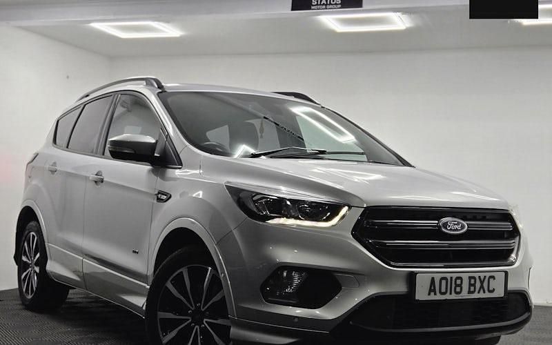 Used Ford Kuga ST-Line 182 HP (133 kW) 2018 Silver SUV