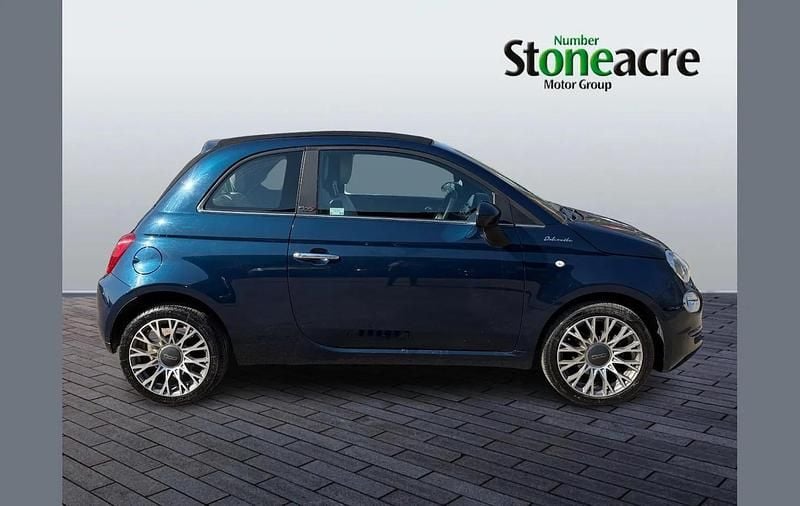 Used Fiat 500C Dolcevita 68 HP (50 kW) 2022 Blue Cabriolet