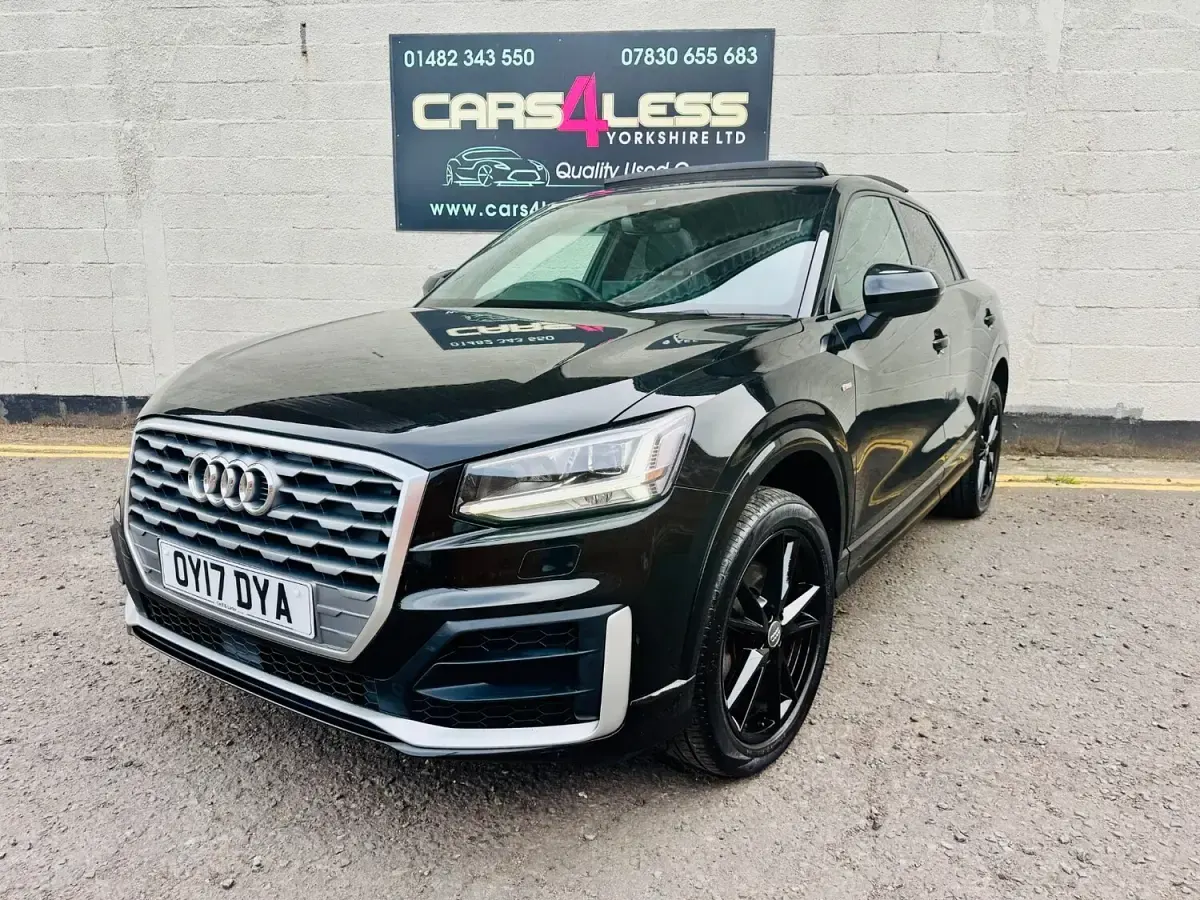 Used Audi Q2 S-Line 116 HP (85 kW) 2017 Black SUV