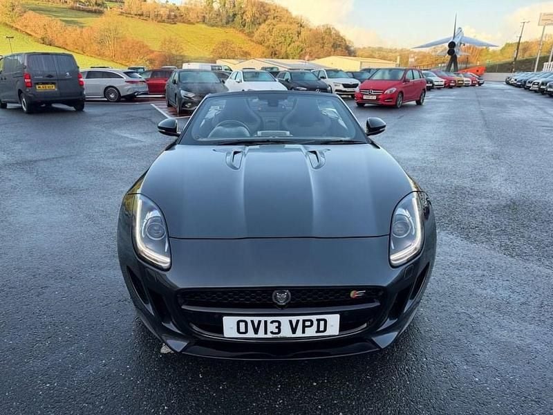 Used Jaguar F-Type Supercharged 495 HP (364 kW) 2013 Grey Cabriolet
