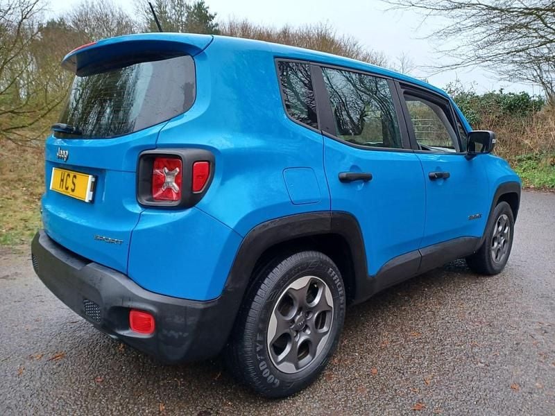 Used Jeep Renegade Sport 120 HP (88 kW) 2015 Blue SUV