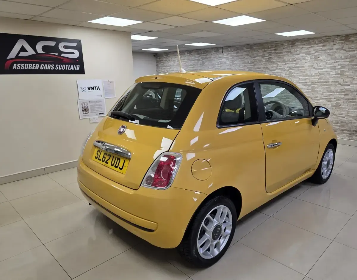 Usado Fiat 500 2012 Amarelo Citadino