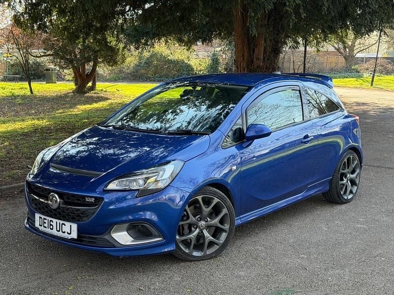 Used Vauxhall Corsa 205 HP (150 kW) 2016 Blue Hatchback