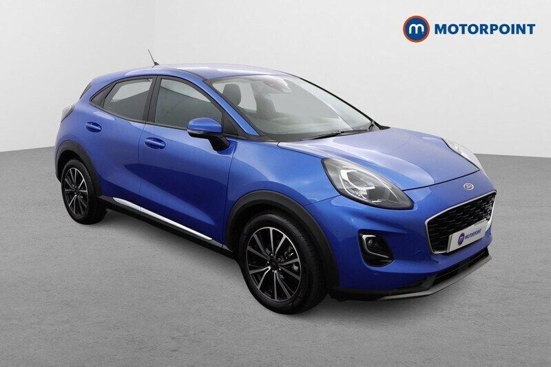 Blue Used 2022 Ford Puma Titanium Hatchback | £14,999 (Good price) - Image 1/4