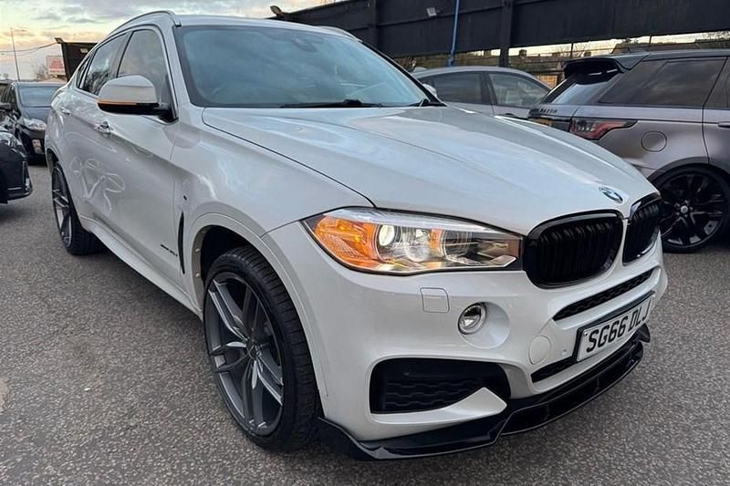 White Used 2016 BMW X6 M Sport SUV | £17,899 (Fair price) - Image 1/1