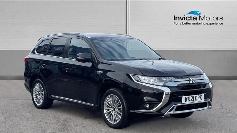 Black Used 2021 Mitsubishi Outlander P-HEV Estate | £16,000 (Fair price) - Image 1/4