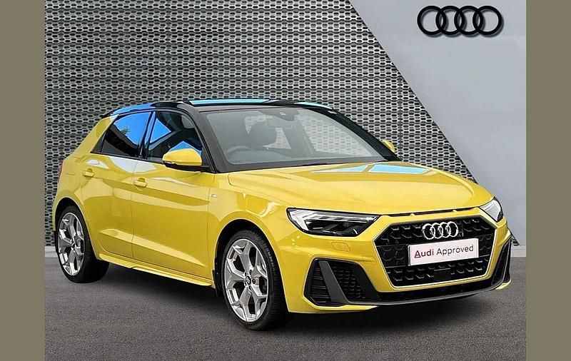 Used Audi A1 S-Line 113 HP (83 kW) 2019 Yellow SUV