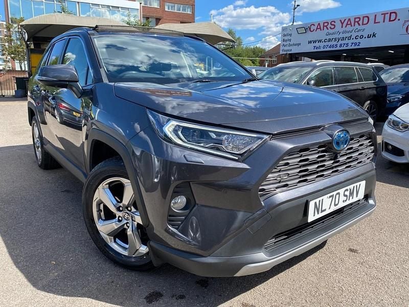 Grey Used 2020 Toyota RAV4 Hybrid SUV | £18,499 (Expensive) - Image 1/4