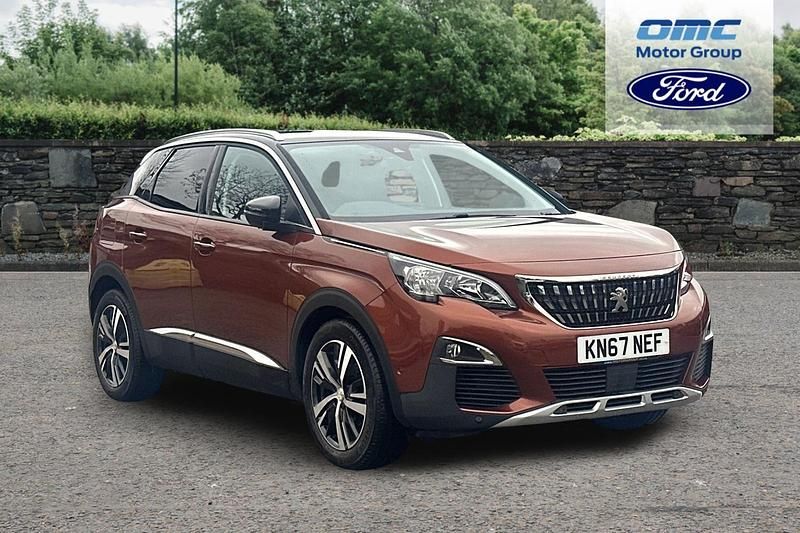 Bronze Used 2017 Peugeot 3008 Allure Hatchback | £10,999 (Fair price) - Image 1/4
