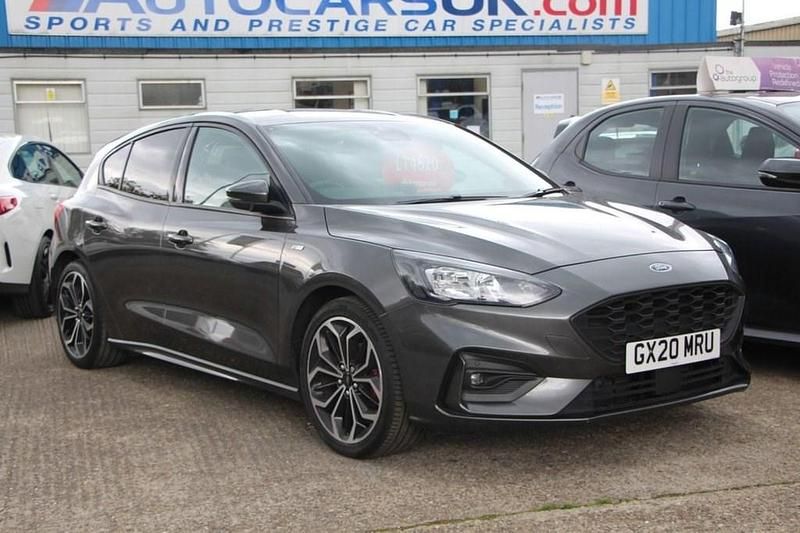 Grey Used 2020 Ford Focus ST-Line X Hatchback | £14,620 (Fair price) - Image 1/1