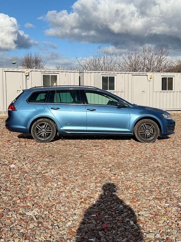 Used VW Golf VII 85 HP (62 kW) 2016 Blue Sedan