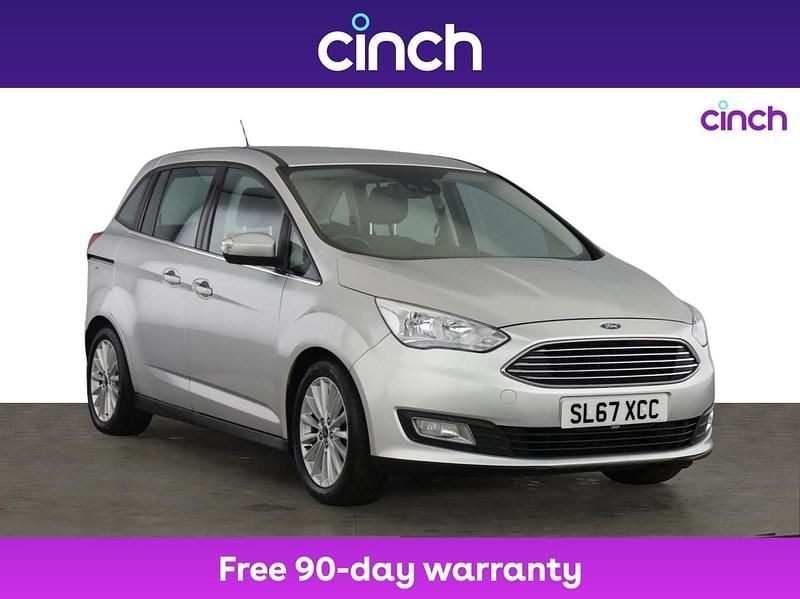 Silver Used 2018 Ford Grand C-Max Titanium MPV | £9,649 (Fair price) - Image 1/3