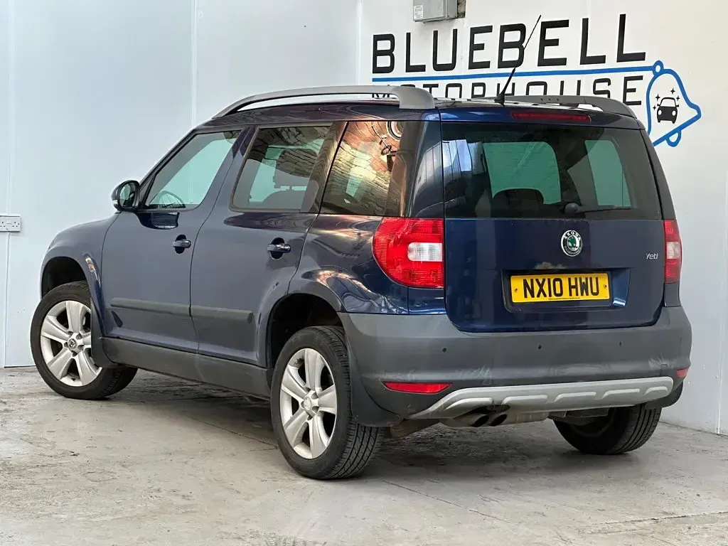 Used Skoda Yeti SE 105 HP (77 kW) 2010 Blue SUV