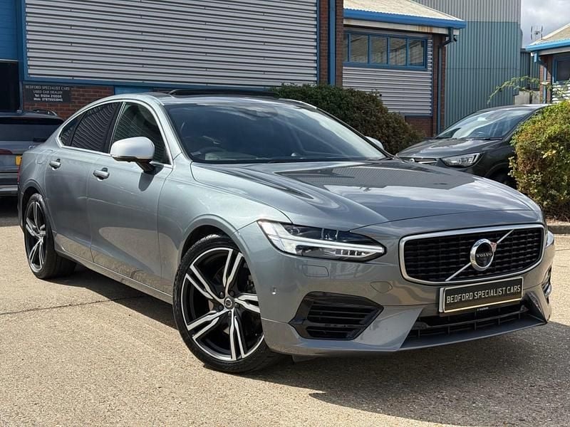Grey Used 2018 Volvo S90 R-Design Pro Sedan | £22,995 (Expensive) - Image 1/4