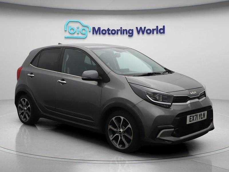 Grey Used 2021 Kia Picanto X-Line Hatchback | £13,100 (Fair price) - Image 1/4
