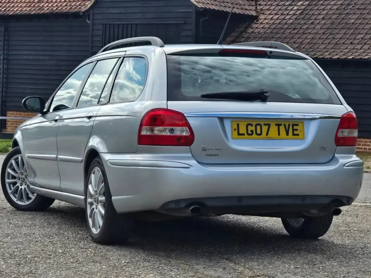 Używany Jaguar X-type Classic 2007 Srebrny Kombi