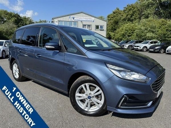 Blue Used 2021 Ford Galaxy Titanium MPV | £16,999 (Fair price) - Image 1/1
