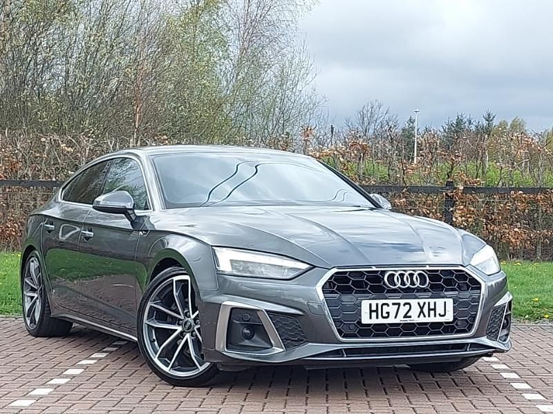 Begagnad Audi A5 S-Line 163 HK (119 kW) 2023 Grå Sportkupé