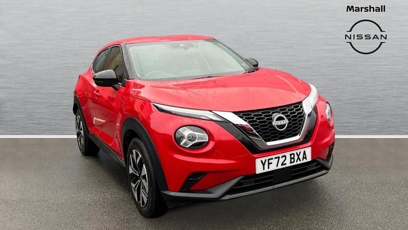 Used Nissan Juke Acenta 114 HP (83 kW) 2022 Red SUV