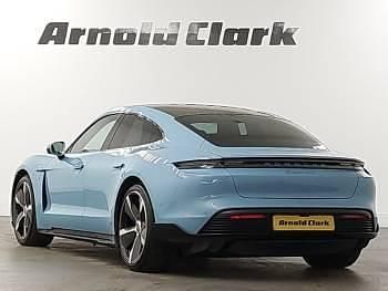 Used Porsche Taycan 389 kW (530 HP) 2021 Blue Sedan
