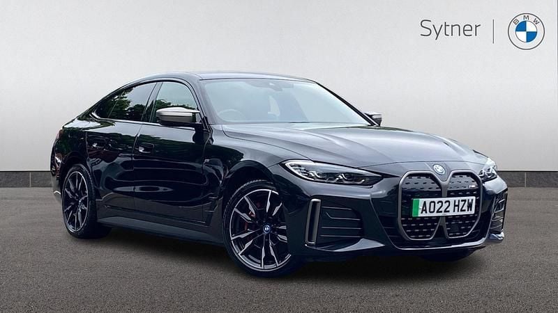 Black Used 2022 BMW i4 Shadowline Sedan | £33,000 (Good price) - Image 1/4
