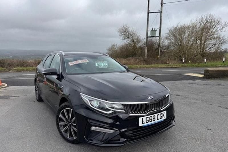 Used Kia Optima 136 HP (100 kW) 2018 Black Estate