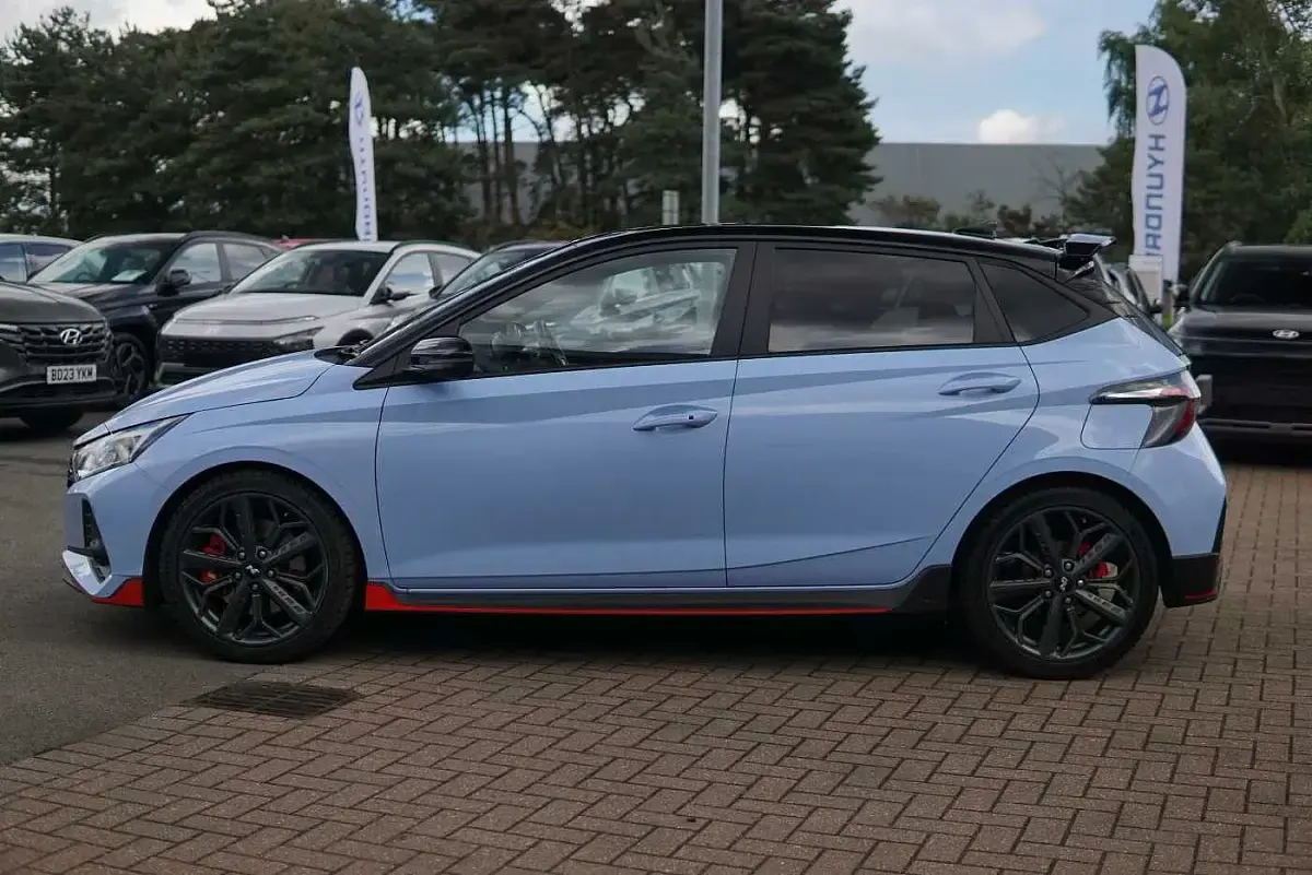 Used Hyundai i20 204 HP (150 kW) 2023 Blue Hatchback