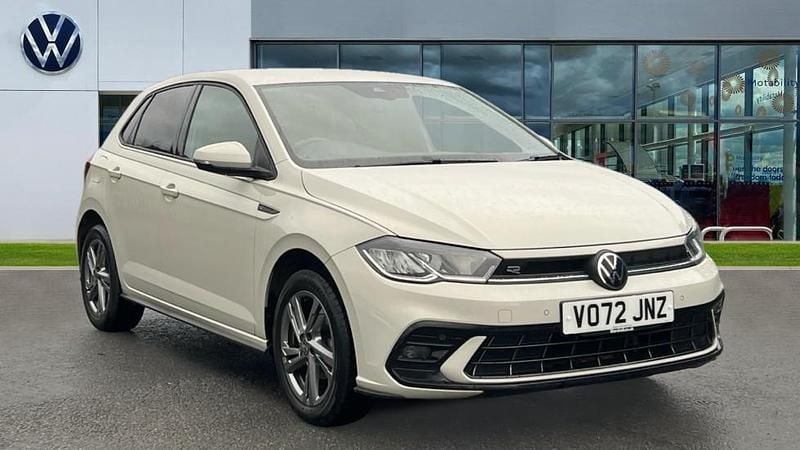 Grey Used 2022 VW Polo R-line Hatchback | £16,958 (Fair price) - Image 1/4