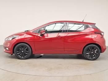 Used Nissan Micra Acenta 90 HP (66 kW) 2018 Red Hatchback