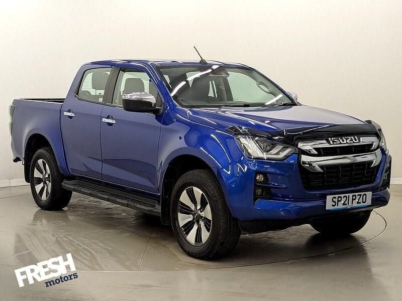 Blue Used 2021 Isuzu D-Max Pickup | £20,290 (Expensive) - Image 1/4