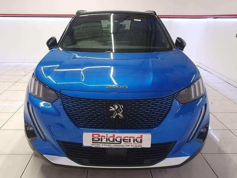 Used Peugeot e-2008 GT 100 kW (136 HP) 2020 Blue SUV