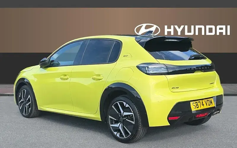 Used Peugeot 208 GTi 137 HP (100 kW) 2025 Yellow Hatchback