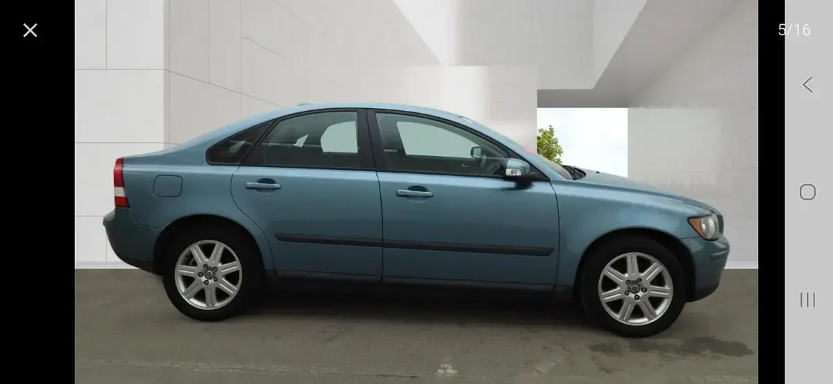 Used Volvo S40 125 HP (91 kW) 2006 Blue Sedan