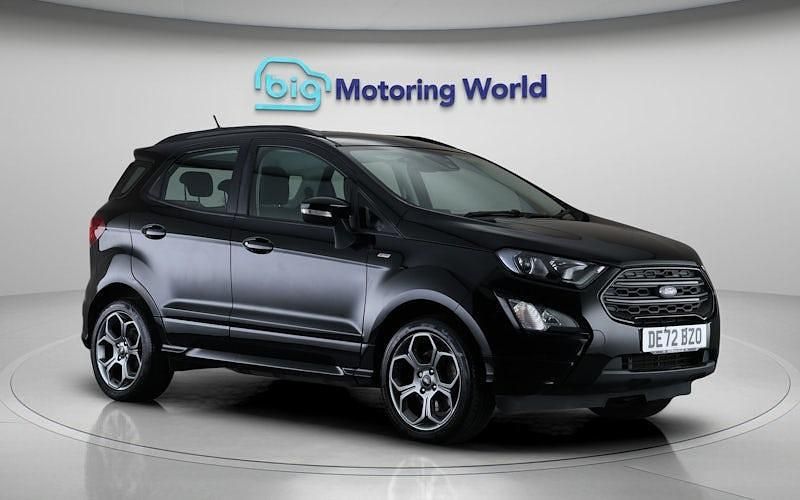Used Ford Ecosport ST-Line 125 HP (91 kW) 2022 Black SUV